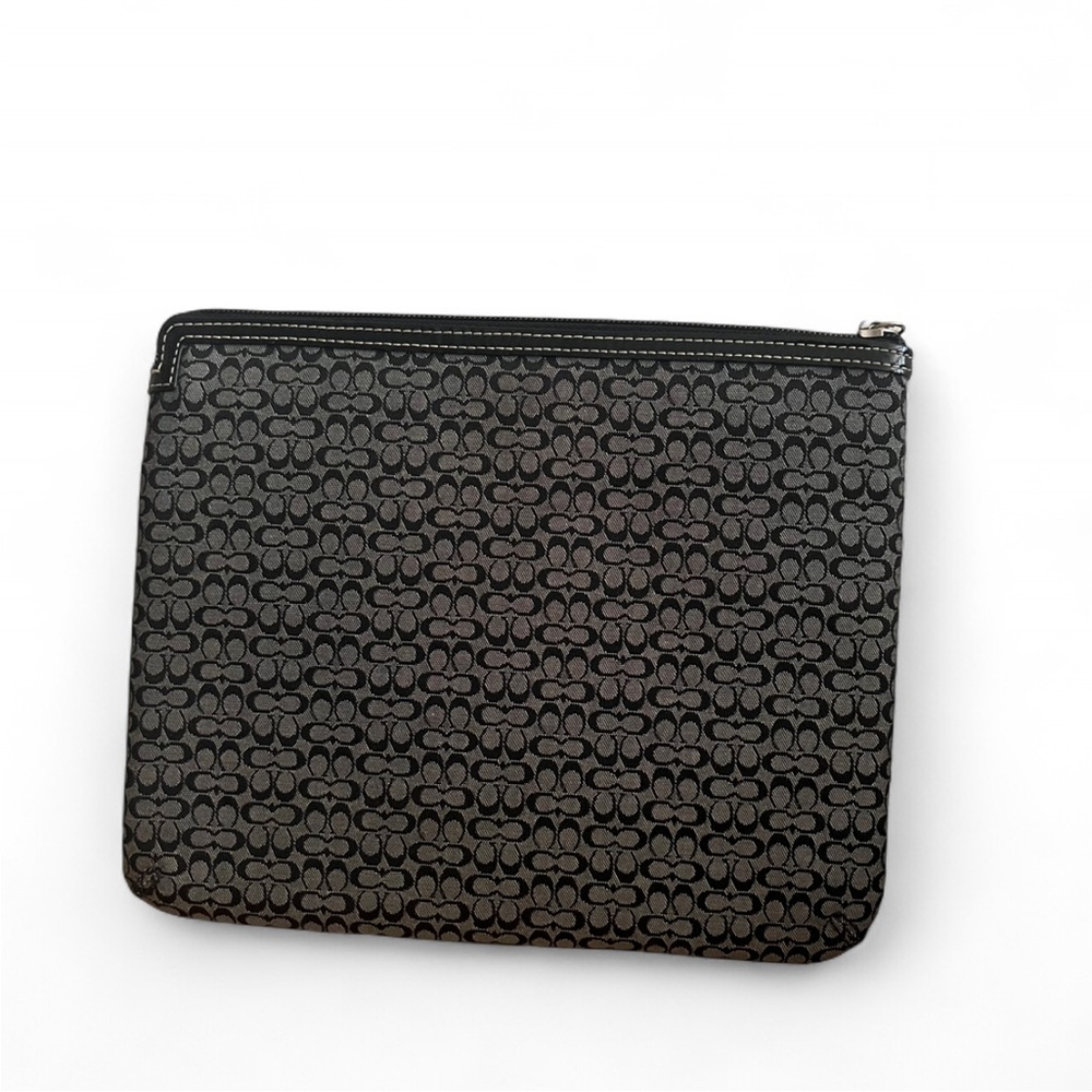 Black Monogram Coach ipad case